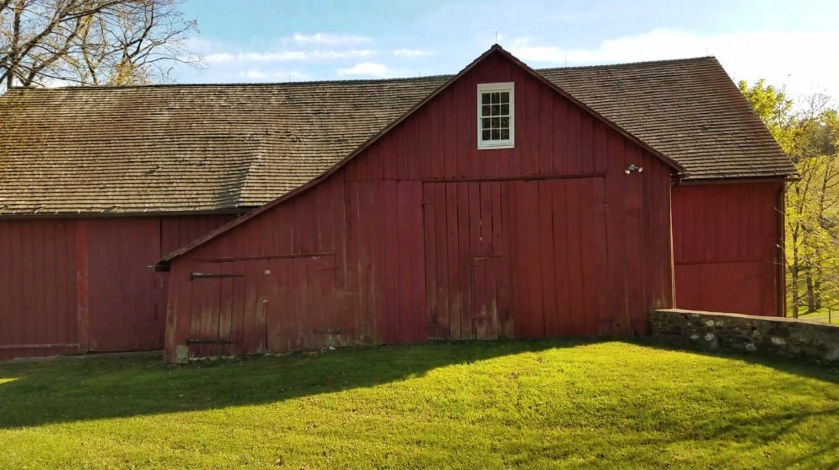 A Classic Chester County Bank Barn