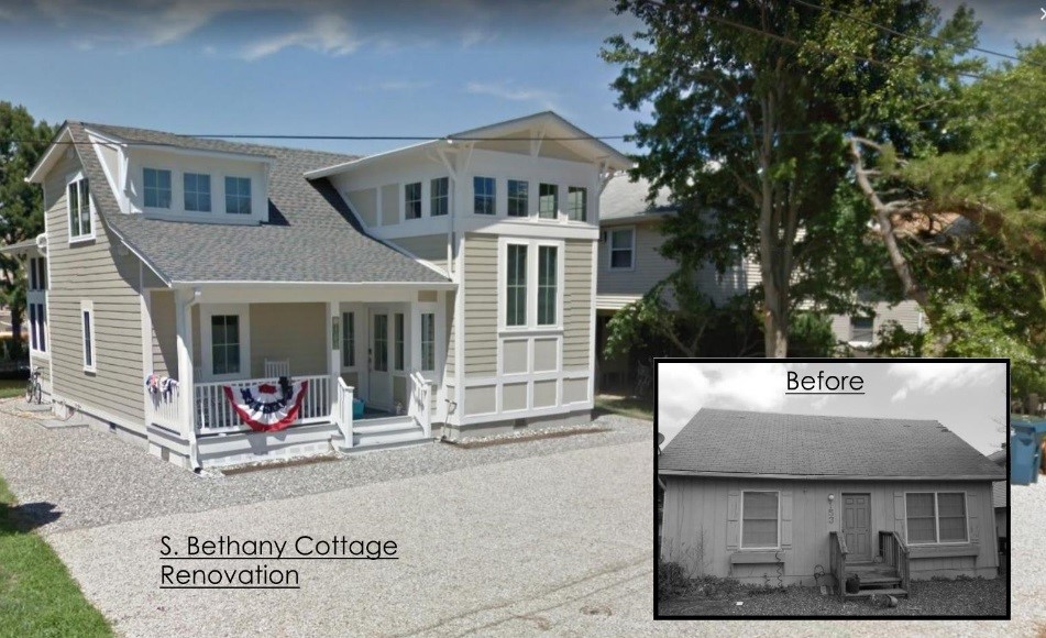 Transformation of a Bethany Beach cottage.